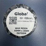 Mực in mã vạch Wax Resin Global 55mm x 300m