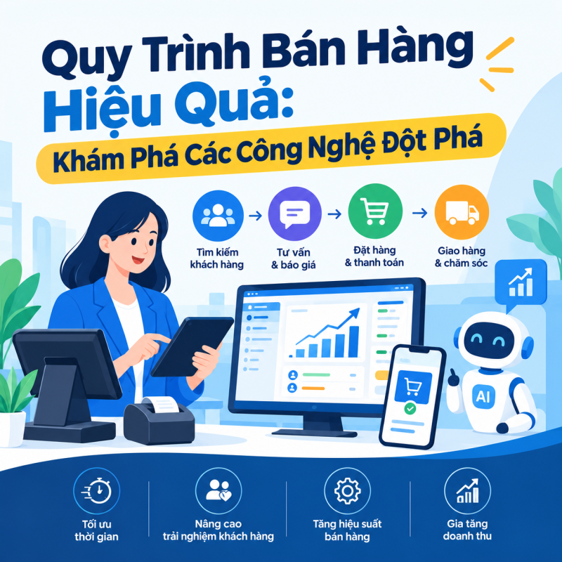 Quy Trình Bán Hàng Hiệu Quả: Khám Phá Các Công Nghệ Đột Phá