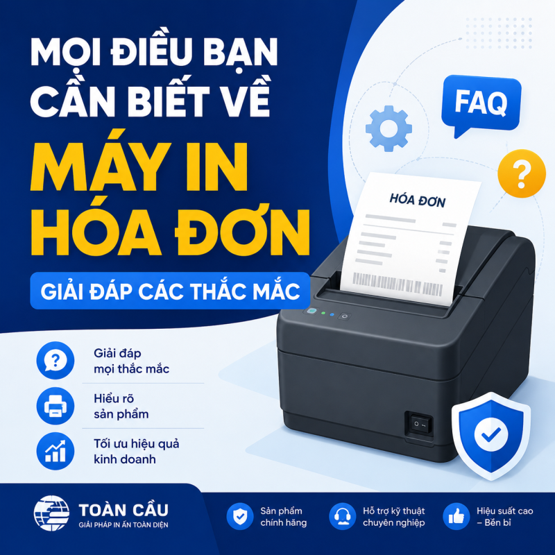Mọi Điều Bạn Cần Biết Về Máy In Hóa Đơn: Giải Đáp Các Thắc Mắc