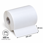 Giấy decal 105x50mm cuộn 100m