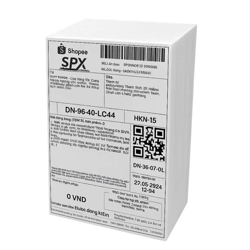 Giấy In Đơn Hàng Khổ A6 (100x150mm) dạng xấp 500 tem