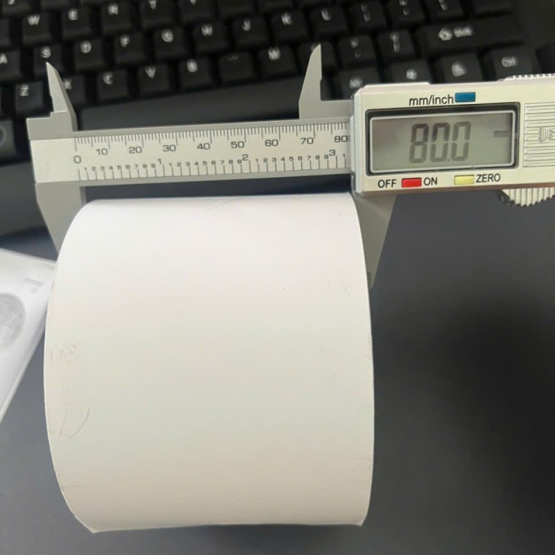 Giấy in nhiệt 80x100mm Hansol