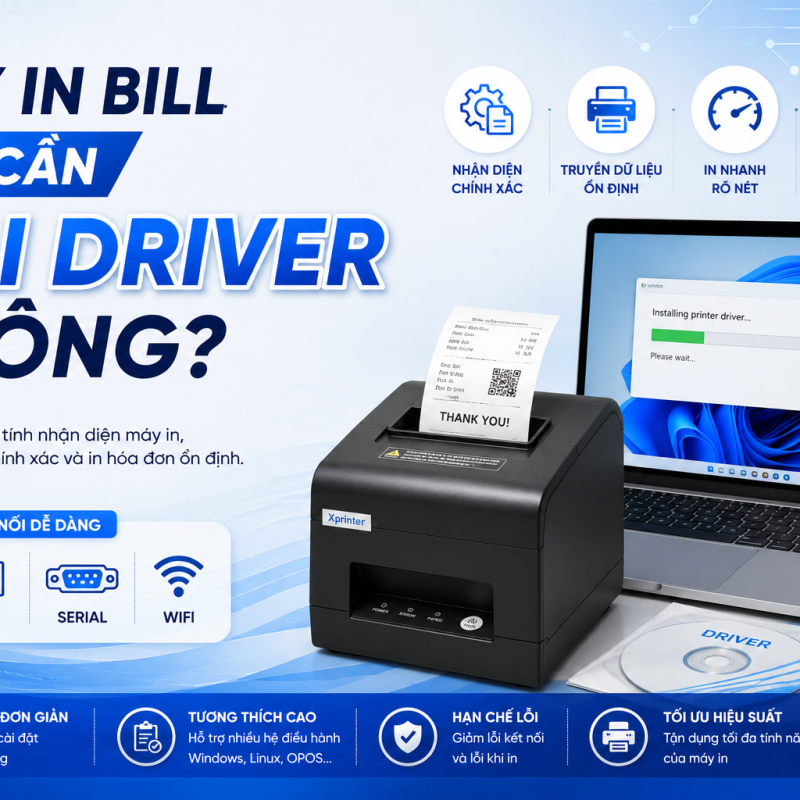 Máy In Bill Có Cần Cài Driver Không?