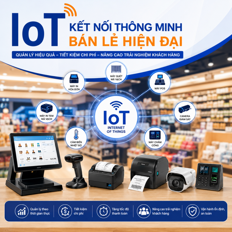 IoT đang thay đổi ngành bán lẻ như thế nào?