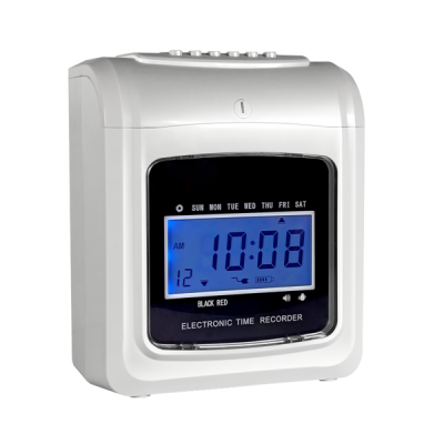 Máy chấm công in thẻ TM-LY268N – 3 ca, 2 màu, pin lưu điện