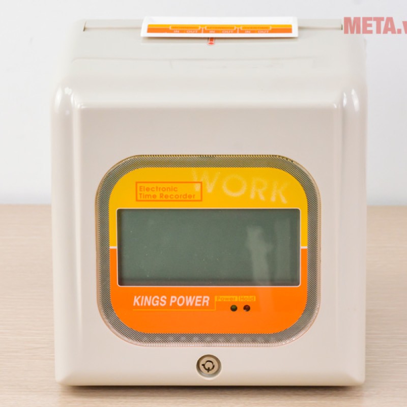 Kings Power KP670 – Máy chấm công công nghiệp, in búa, pin 24h