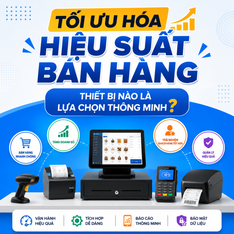 Tối Ưu Hóa Hiệu Suất Bán Hàng: Thiết Bị Nào Là Lựa Chọn Thông Minh?