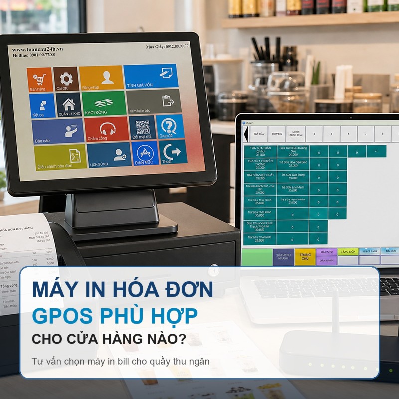 Máy In Hóa Đơn GPOS: Phù Hợp Cho Cửa Hàng Nào?