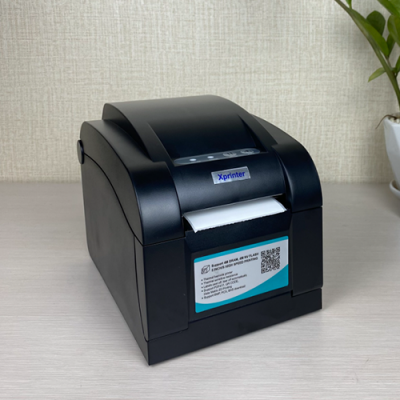 Máy in tem dán ly trà sữa Xprinter XP 350B