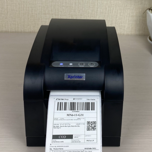 Máy in mã vạch Xprinter XP 350B USB