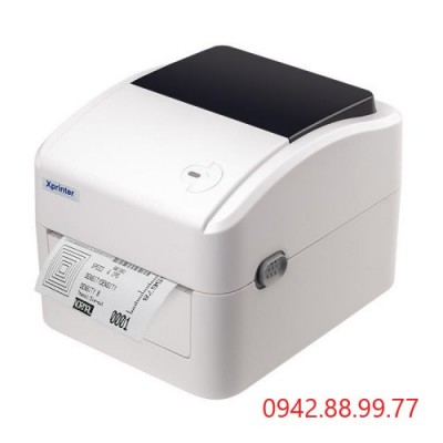 Máy in mã vạch nhiệt Xprinter XP 470B [USB + LAN]