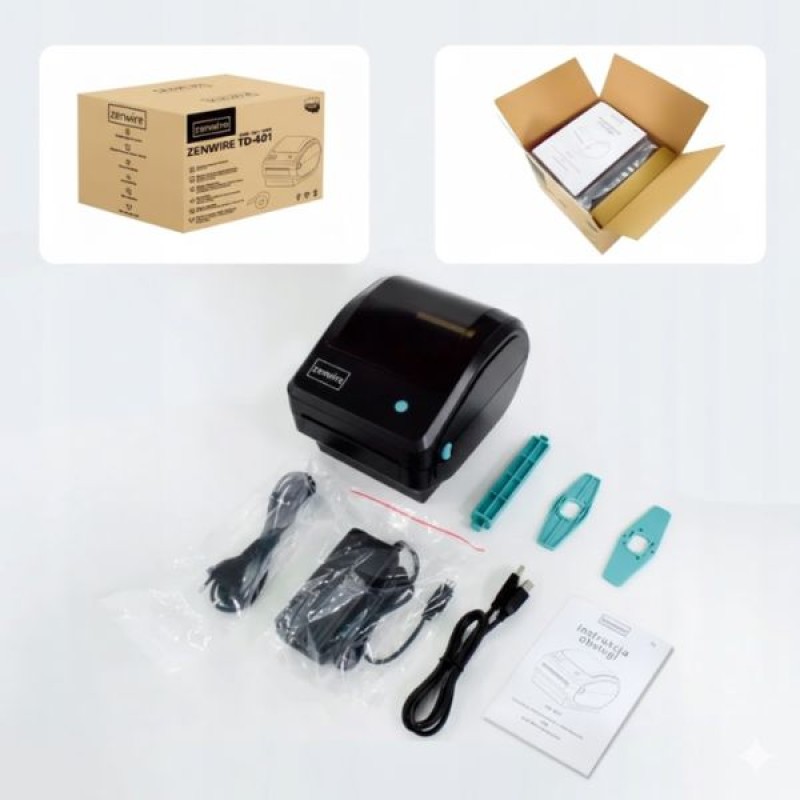 Máy In Tem Mã Vạch TPL TD 401 (USB+LAN)