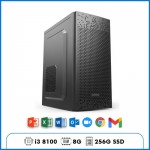 Máy Tính Bộ TCS1 I3-8100 | Ram 8GB | SSD 256G