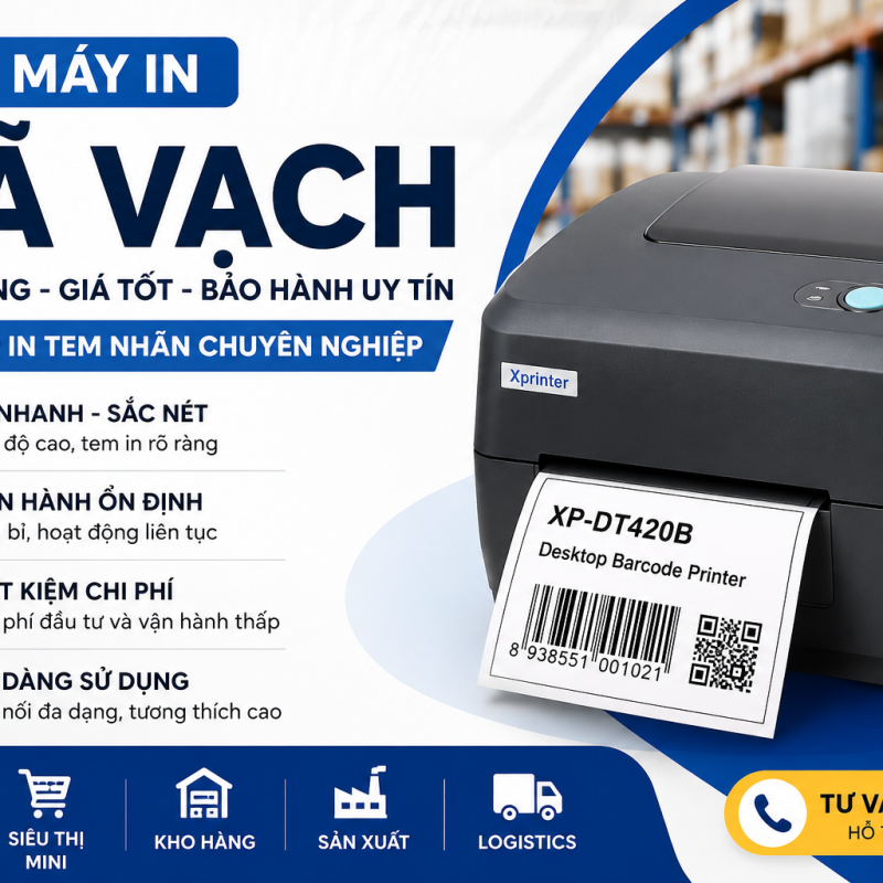 Máy In Mã Vạch Có Thực Sự Cần Thiết? 7 Lý Do Khiến Mọi Cửa Hàng Nên Đầu Tư Ngay