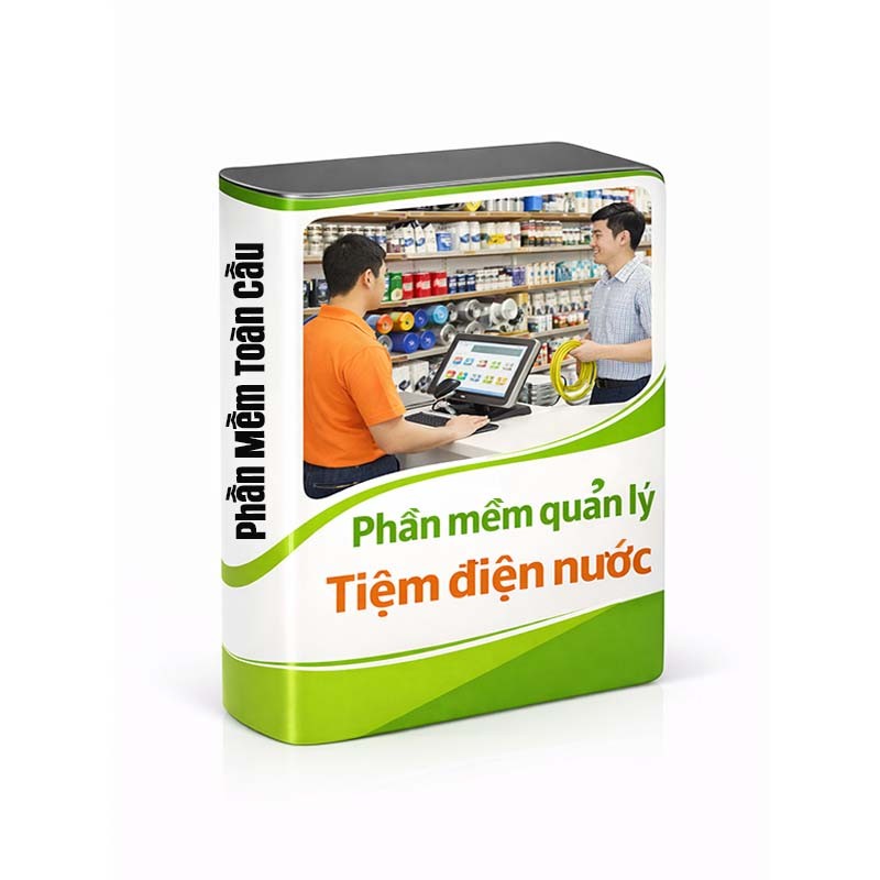 Phần mềm quản lý Tiệm điện nước