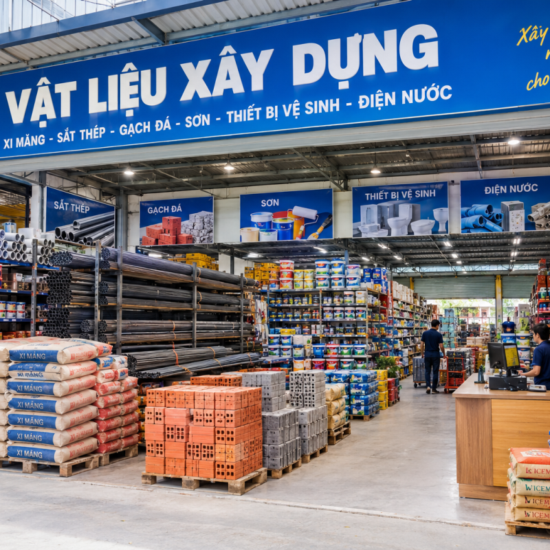 PHẦN MỀM QUẢN LÝ VẬT LIỆU XÂY DỰNG – GIẢI PHÁP QUẢN LÝ KINH DOANH TOÀN DIỆN TỪ TOÀN CẦU