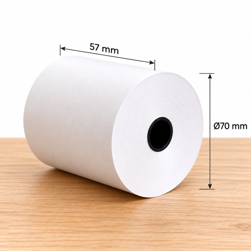 Giấy in hóa đơn nhiệt 57x70mm
