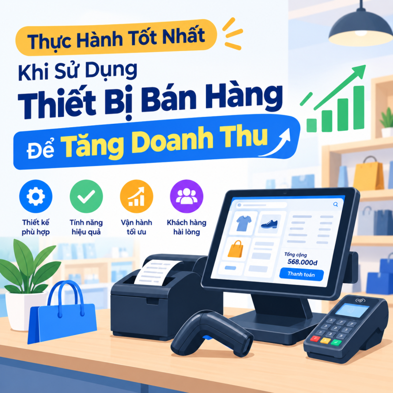 Thực Hành Tốt Nhất Khi Sử Dụng Thiết Bị Bán Hàng Để Tăng Doanh Thu