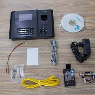 Máy Chấm Công Vân Tay & Thẻ Ronald Jack 879C – Lưu Trữ Lớn, Pin Dự Phòng, Bảo Mật Cao
