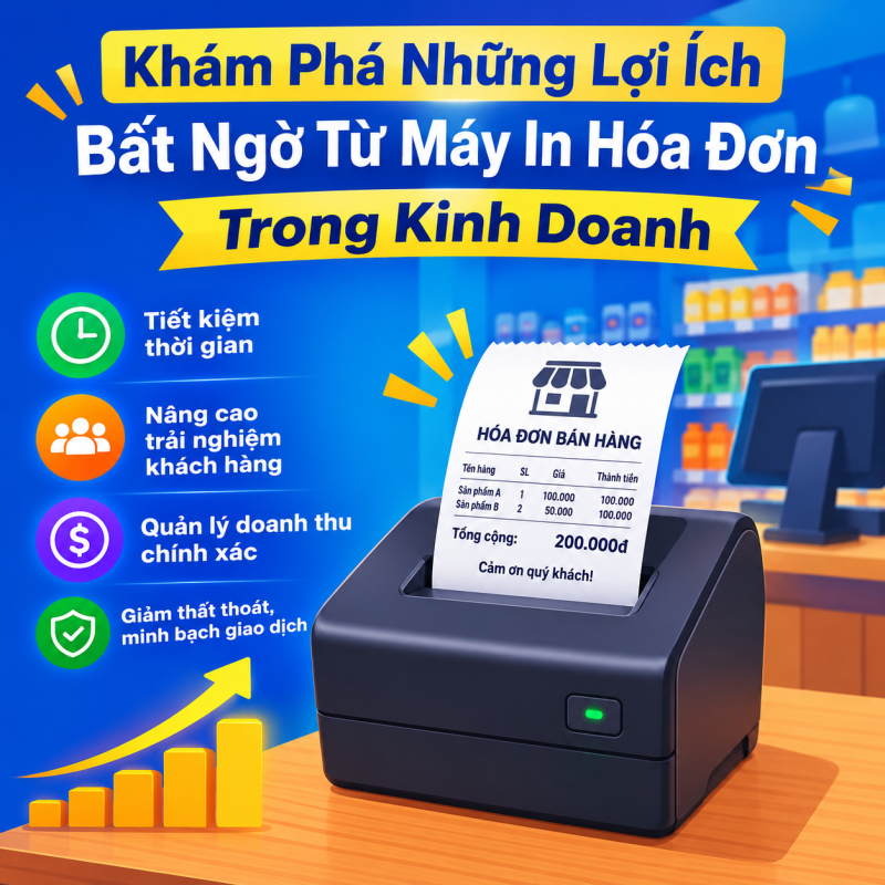 Khám Phá Những Lợi Ích Bất Ngờ Từ Máy In Hóa Đơn Trong Kinh Doanh