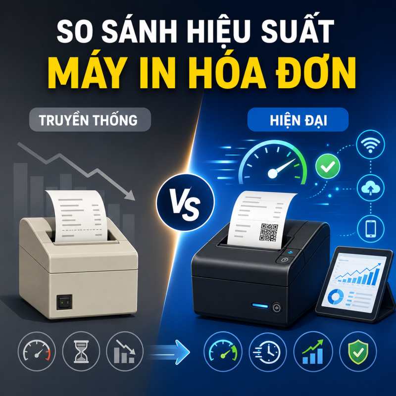 Đánh Giá Hiệu Suất Giữa Máy In Hóa Đơn Truyền Thống Và Hiện Đại