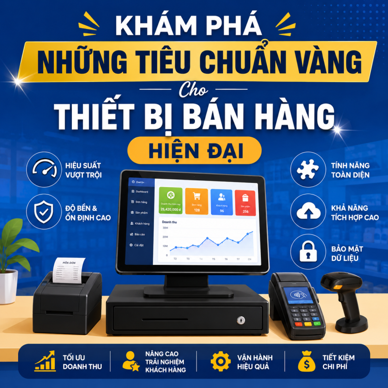 Khám Phá Những Tiêu Chuẩn Vàng Cho Thiết Bị Bán Hàng Hiện Đại