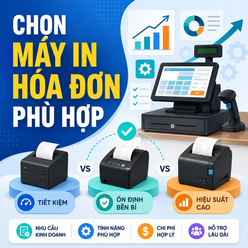 Máy In Hóa Đơn Nào Phù Hợp Nhất Với Chiến Lược Kinh Doanh Của Bạn?