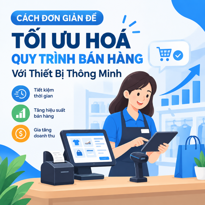 Cách Đơn Giản Để Tối Ưu Hoá Quy Trình Bán Hàng Với Thiết Bị Thông Minh