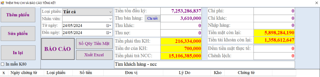 Phần mềm quản lý tạp hóa