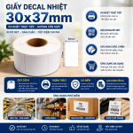 Giấy Decal Nhiệt 30x37mm