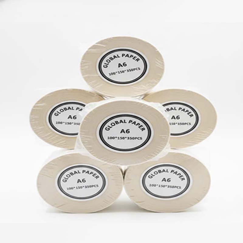 Giấy In Nhiệt- Decal Nhiệt GLOBAL PAPER A6 100*150*350PCS a6-1