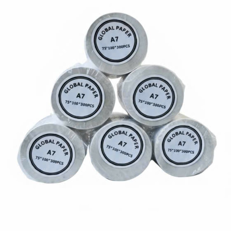 Giấy In Nhiệt- Decal Nhiệt GLOBAL PAPER A7