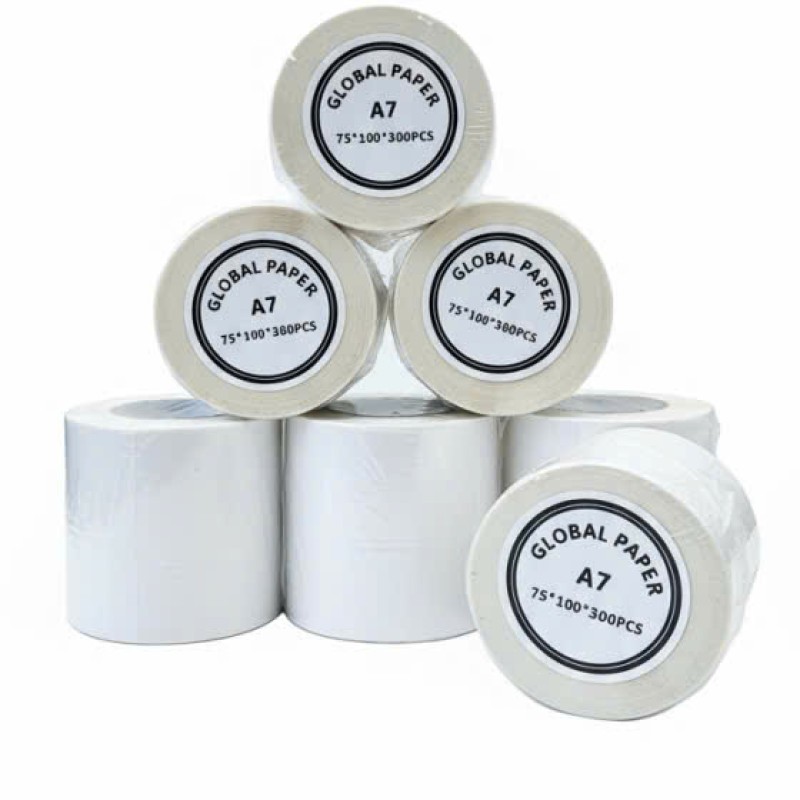 Giấy In Nhiệt- Decal Nhiệt GLOBAL PAPER A7