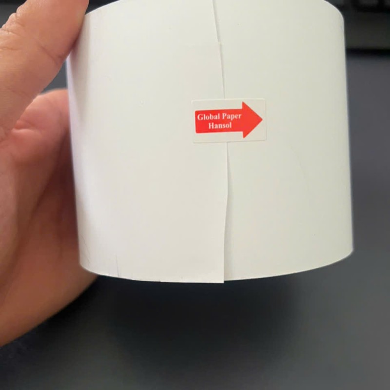 Giấy in nhiệt 80x100mm Hansol