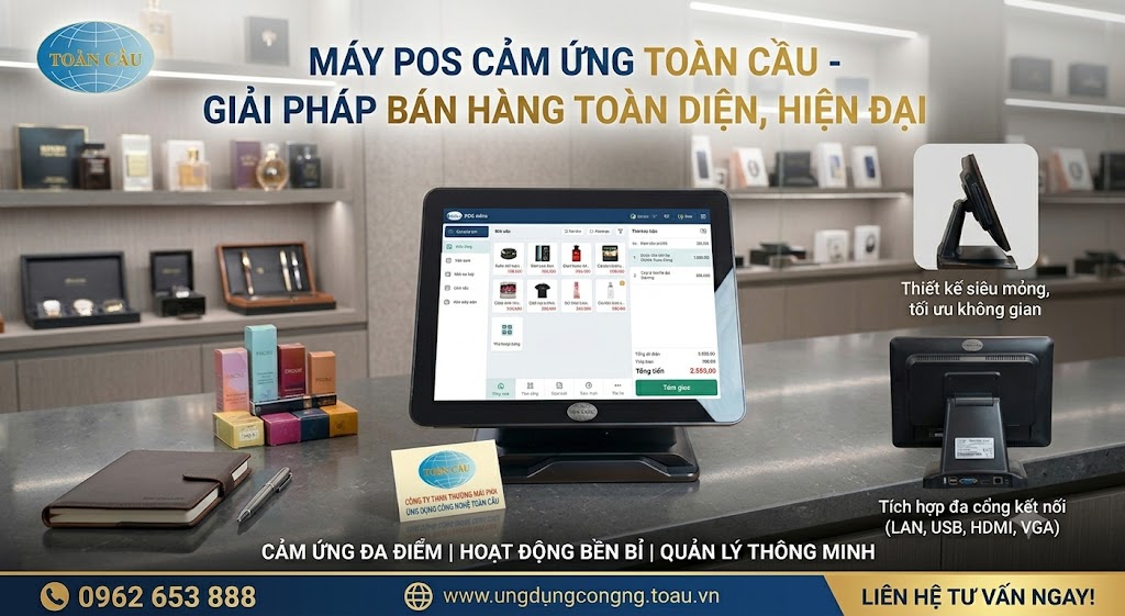 hình mô tả máy pos