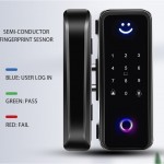 Khóa kính cường lực 669S – Bluetooth TTLock - TC