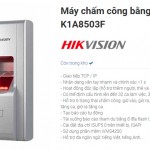 Máy chấm công Hikvision DS-K1A8503F
