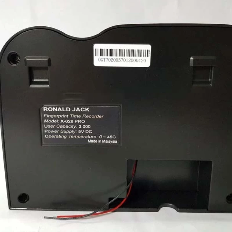 Máy chấm công Ronald Jack X628PRO – Vân tay & thẻ cảm ứng