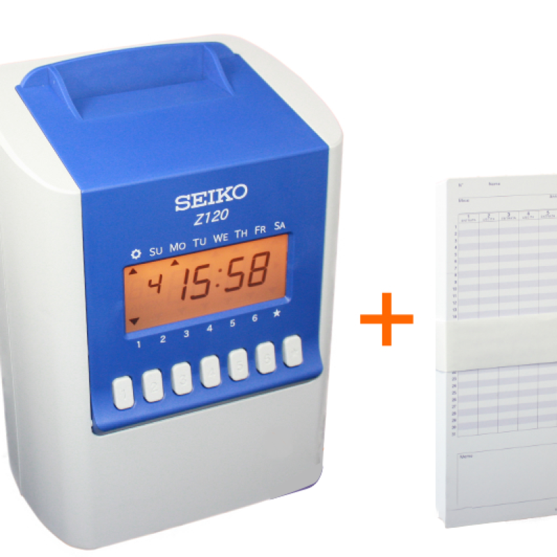 SEIKO Z120 – Máy chấm công chính xác, tối ưu cho doanh nghiệp