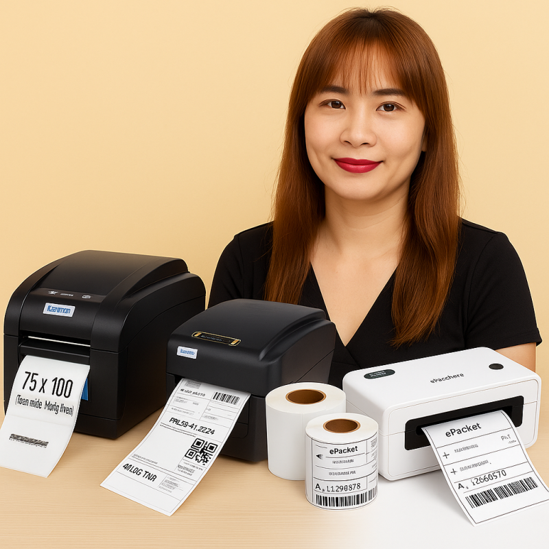 3 mẫu máy in đơn hàng GHTK phổ biến nhất hiện nay