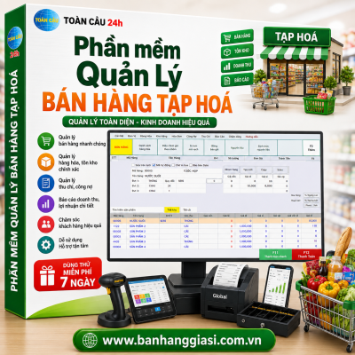 Phần Mềm Quản Lý Bán Hàng Tạp hoá