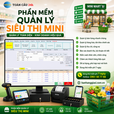 Phần Mềm Quản Lý Siêu Thị Mini