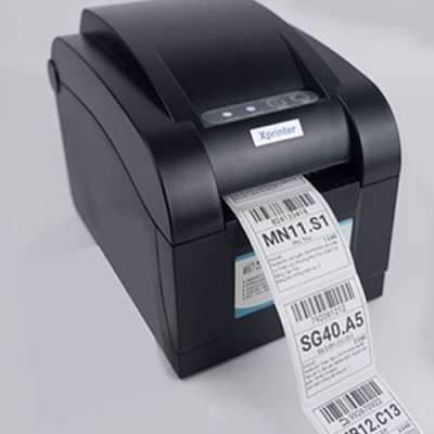 Máy in mã vạch Xprinter XP-350BM 3 Cổng