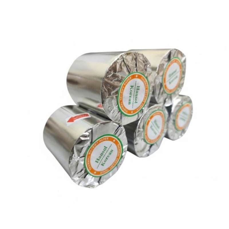 Giấy In Hóa Đơn Nhiệt Bọc Bạc 57x55mm