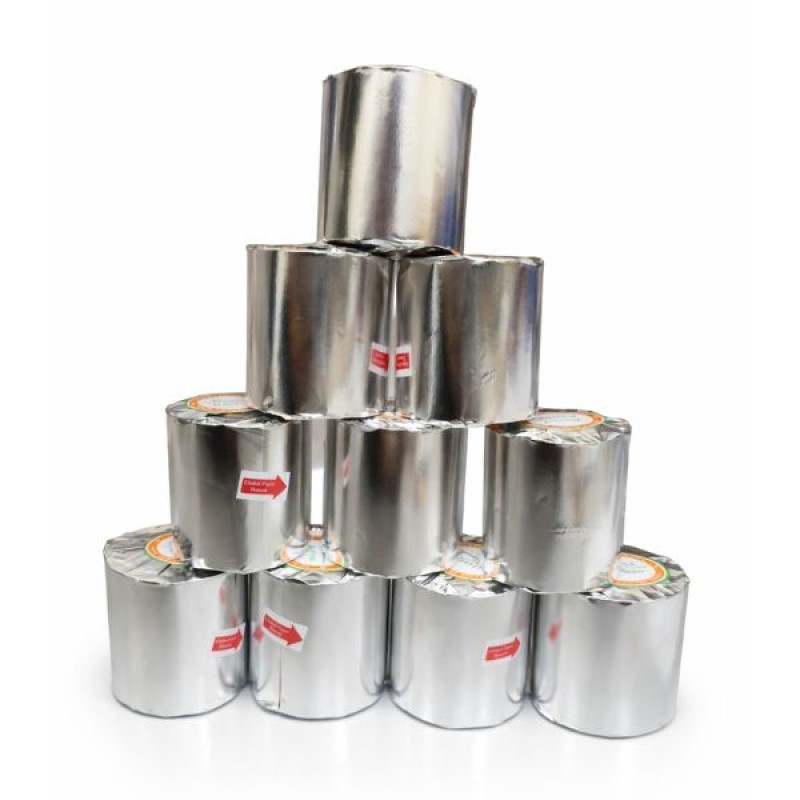 Giấy In Hóa Đơn Nhiệt Bọc Bạc 57x55mm