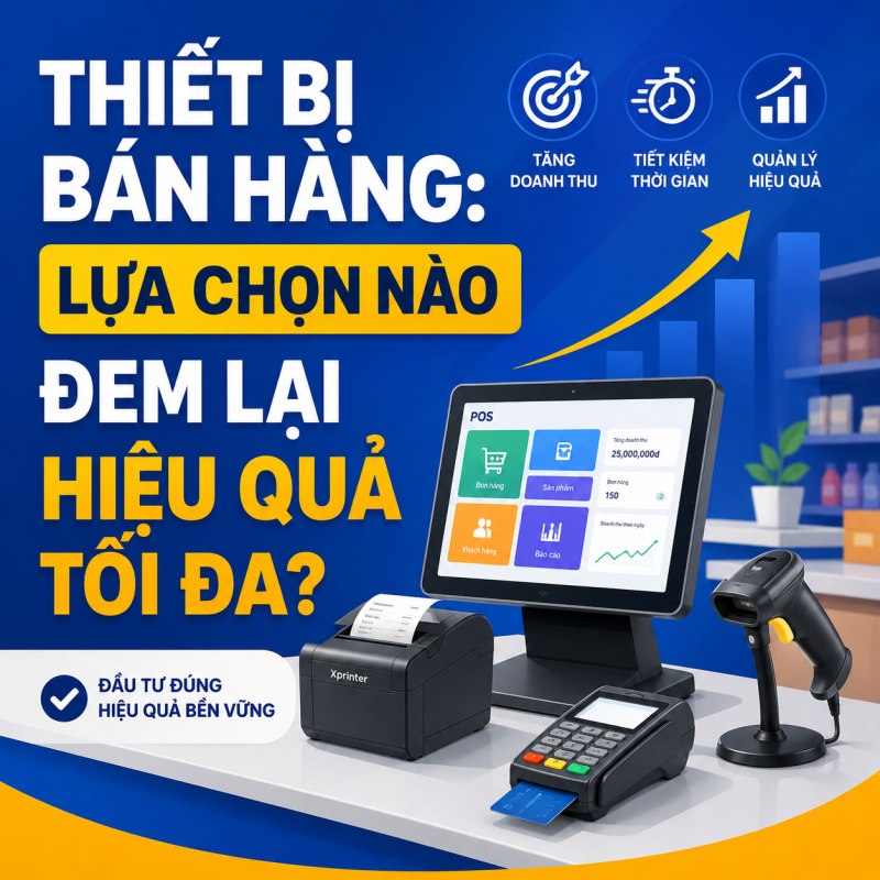 Thiết Bị Bán Hàng: Lựa Chọn Nào Đem Lại Hiệu Quả Tối Đa?
