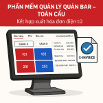 Phần mềm quản lý quán bar hiện đại - tích hợp xuất hóa đơn điện tử
