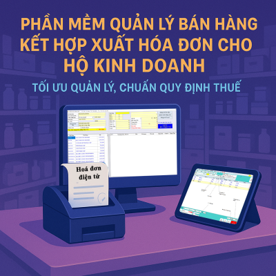phần mềm quản lý xuất hóa đơn hộ kinh doanh
