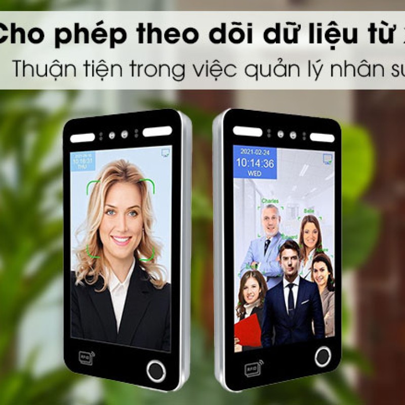 AI-X1 – Máy chấm công thông minh công nghệ AI, lưu trữ cực lớn