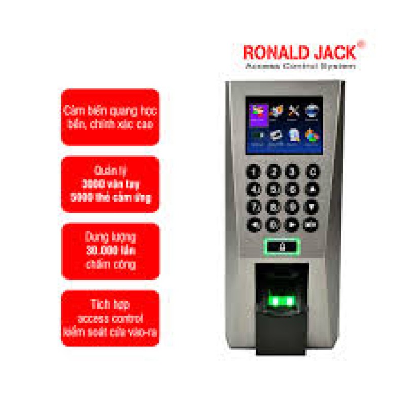 Máy Chấm Công Ronald Jack F18 – Giải Pháp Quản Lý Nhân Sự Toàn Diện